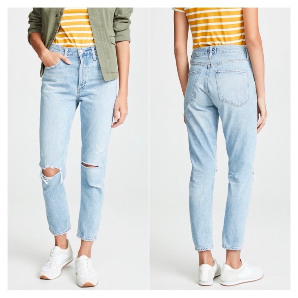 AGOLDE • Jamie High-Rise Jeans in Shakedown • 24